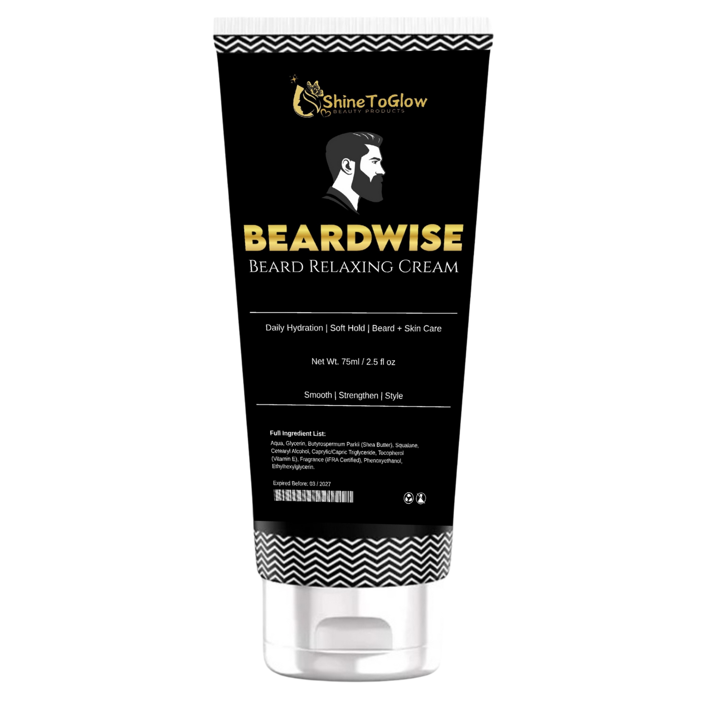 BEARDWISE - Beard Relaxing Cream for Men